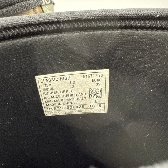 Bogs 30 Below Camo Boots Youth Size 3 Mossy Oak Mid Waterproof Winter Hunting - Picture 3 of 7